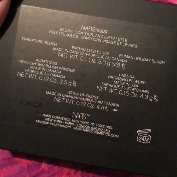 💸PRICED DOWN💸Nars blush, contour, and lip 8307 - Picture 4 of 4